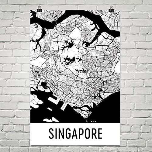 Singapore Poster, Singapore Art Print, Singapore Wall Art