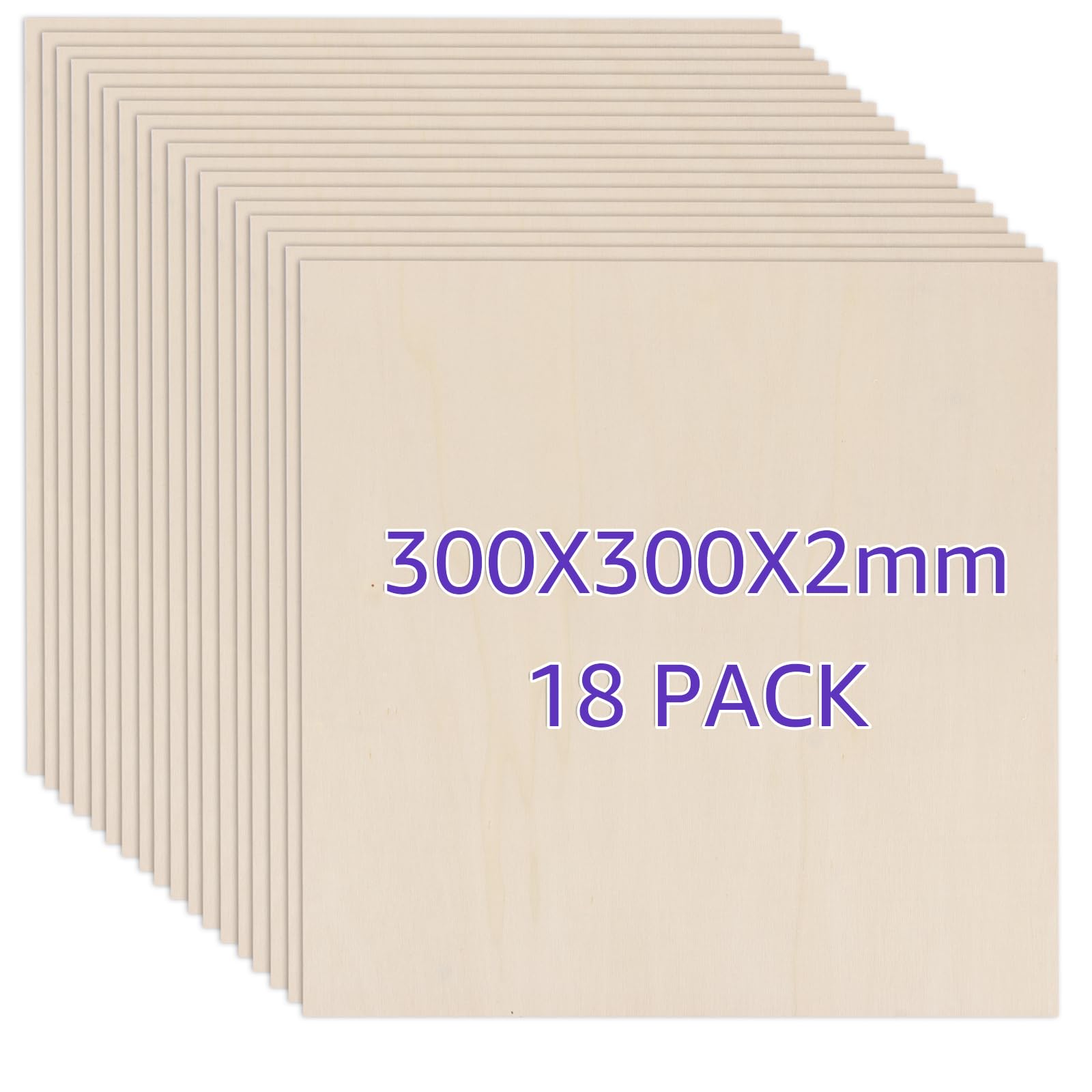 Plaques de contreplaqué de 2 mm pour modélisme et maquettes