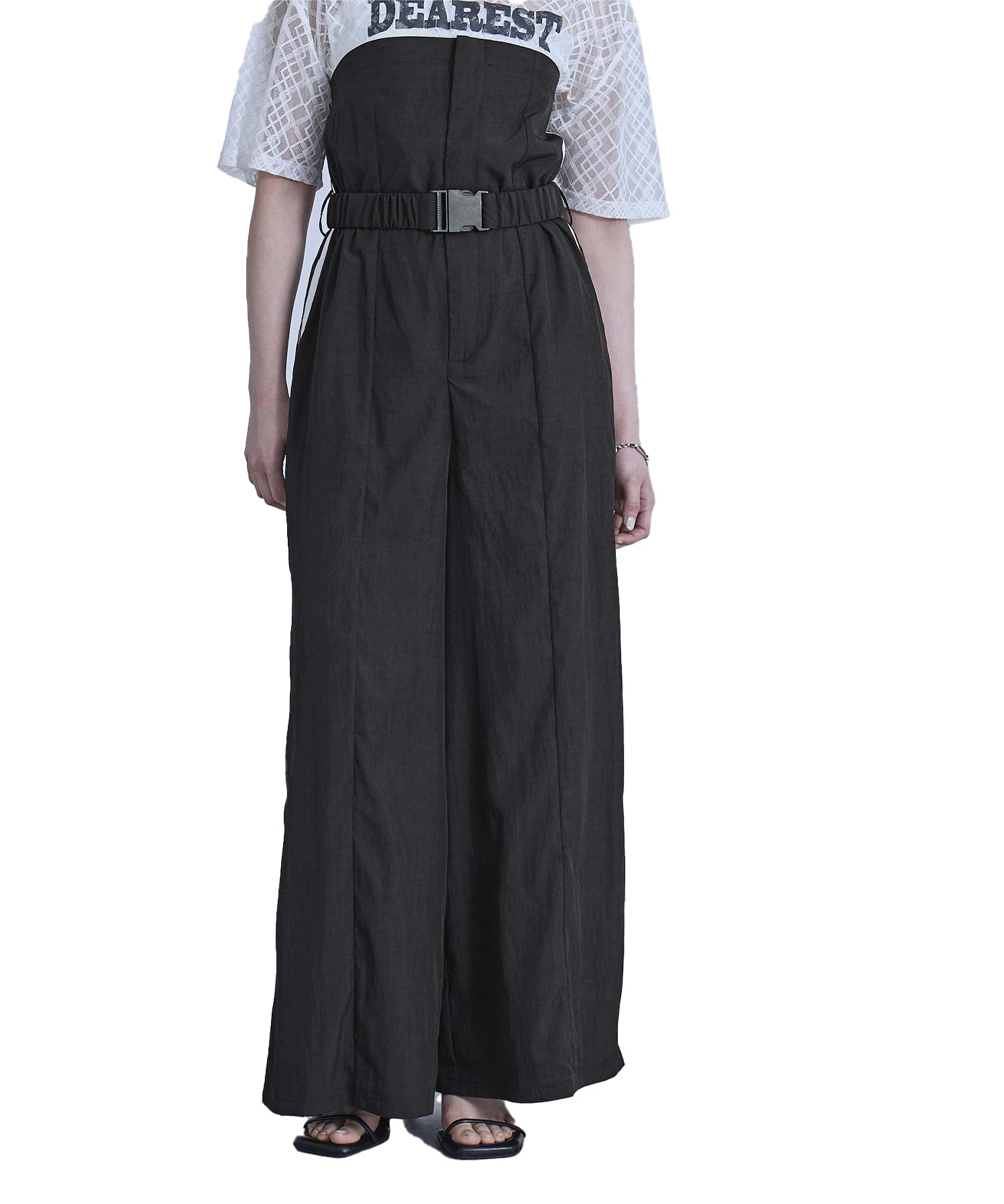 Amazon | [miette] サイドライン ベア オールインワン RFXX1236