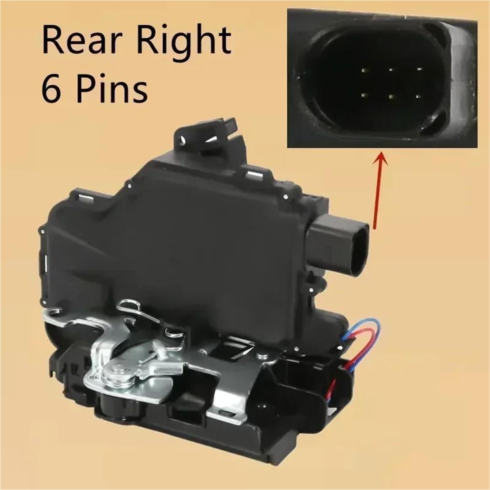 Per Octavia 3B1837015A 3B1837016A Attuatore Serratura Porta Accessori Serratura Porta Gruppo Attuatore Serratura Portiera Auto