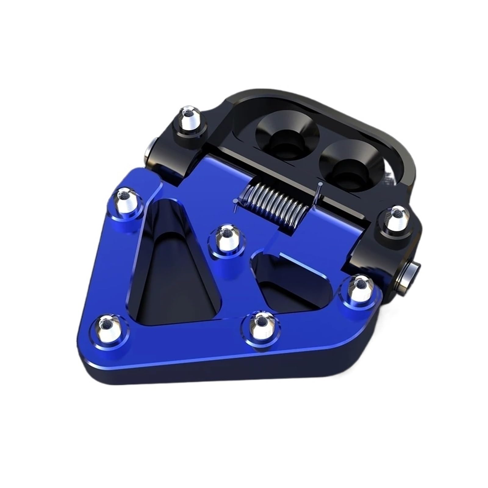 Foot Pegs For BEAT For RACING For CALIFORNIA For RACE RR 2T 2009-2025 Motorcycle Folding Rear Brake Pedal Step Tip Plate Motorcycle Pedals(Blue)