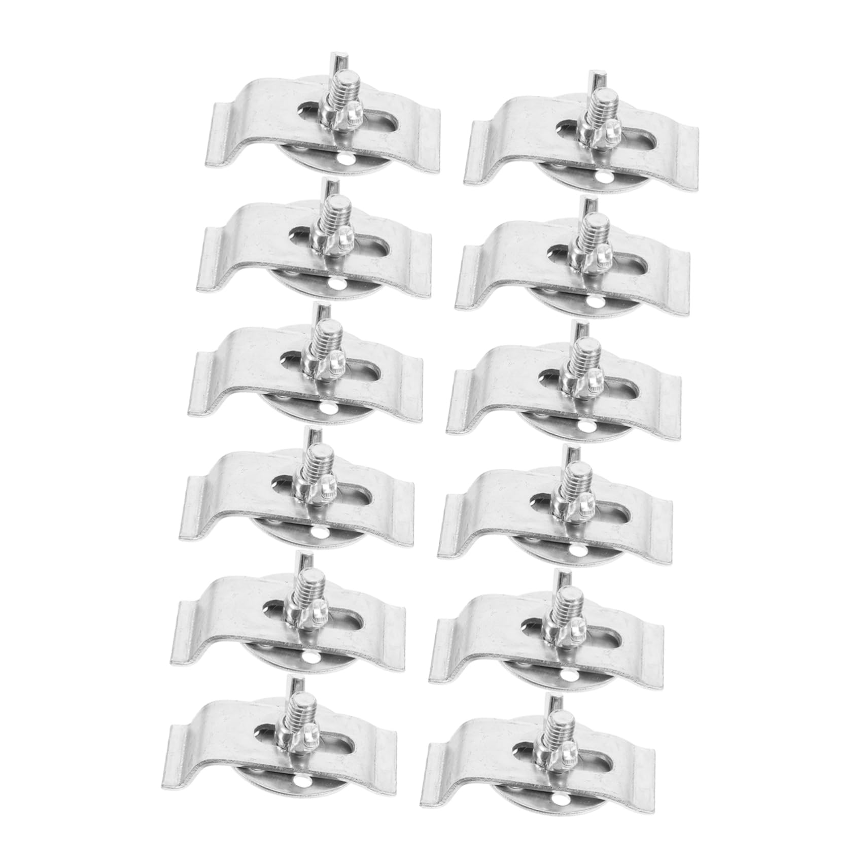 Gadpiparty 60juegos Clips De Fregadero De Inoxidable Kit Para Instalación De Fregaderos Bajo Encimera Soporte Resistente y Para Cocina y Baño De Usar y Fugas