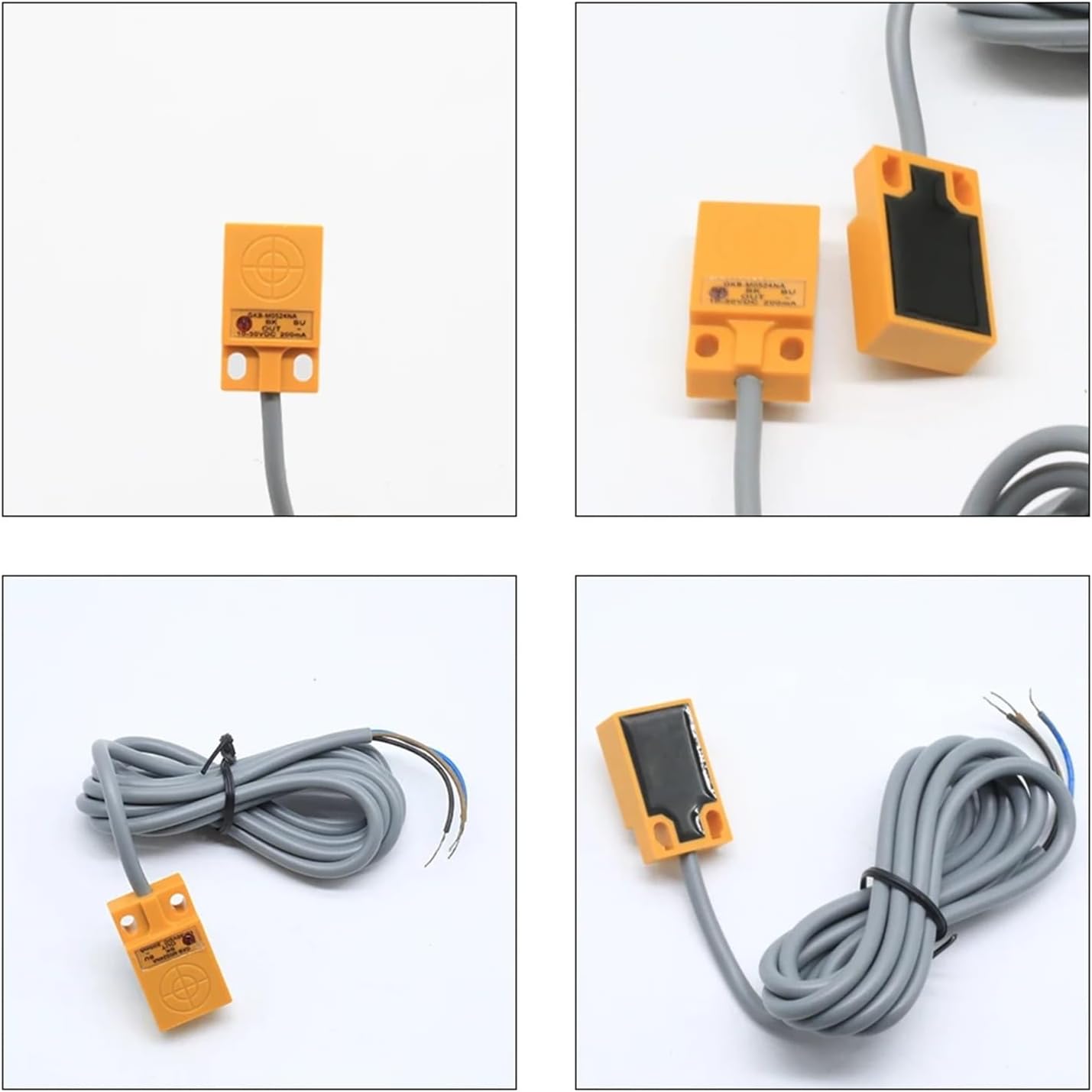 TL-W5 Proximity Sensor Small 5mm DC 12V 24V 3-Wire Metal Proximity Sensor Switch GKB-M0524 Automation NPN PNP PLC(Gkb-m0524,DC NC)