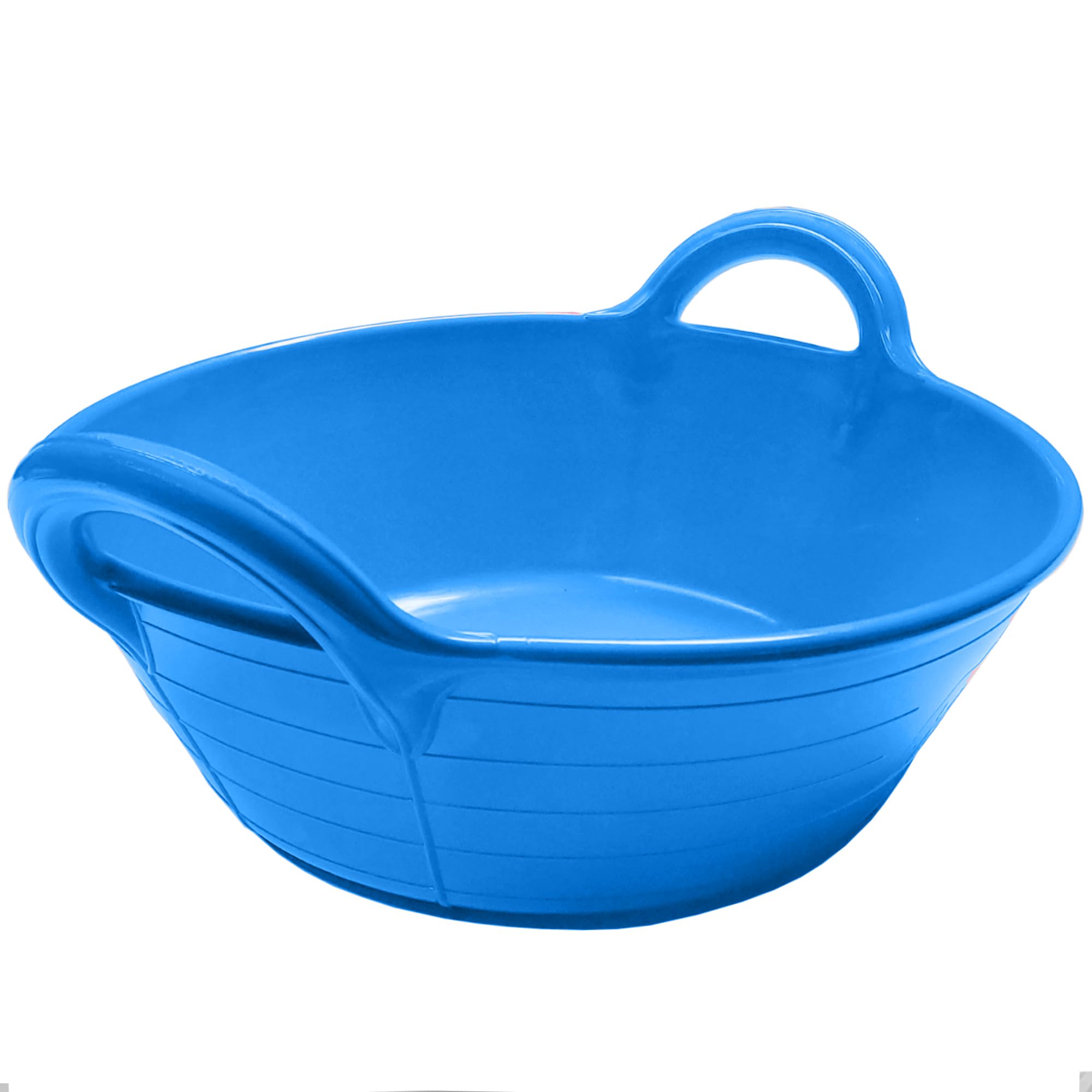 Skip Feed Bucket Feeder Trough with Integrated Handles Small Skip S1 for Animal Feed - 11L - Blue