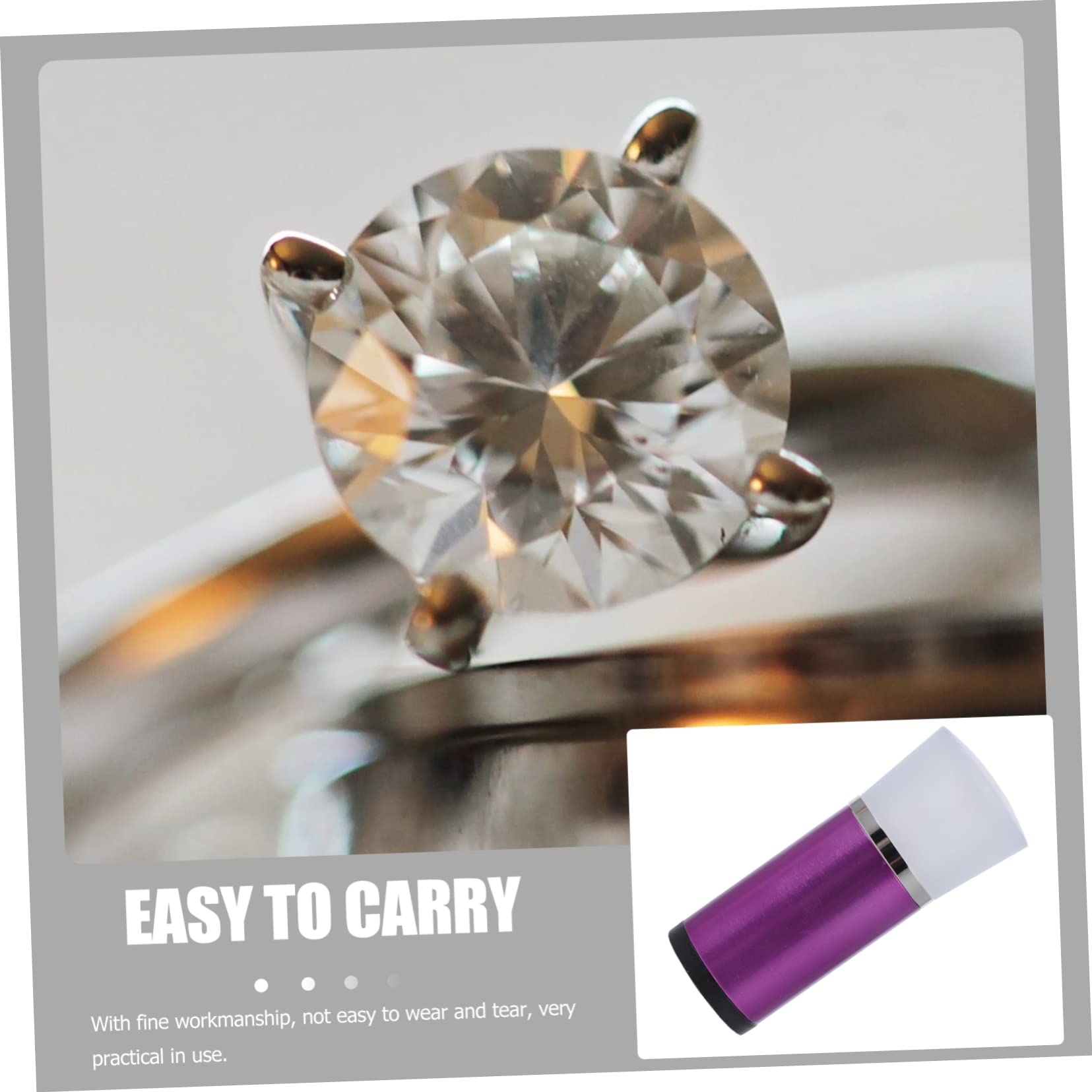 COOLHIYA Jewelry Magnifier Loupe Diamond Testing Tool Multipurpose Magnifier for Jewelers