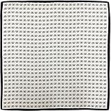 scratch Tamaño: 90 x 90 cm. Puedes llevar la bufanda en el cabello o la cabeza, alrededor del cuello o como prenda para la parte superior. También puedes ponerlo como correa de tu bolso y transformarlo de estilo informal a elegante. Ideal para cualquier ocasión.