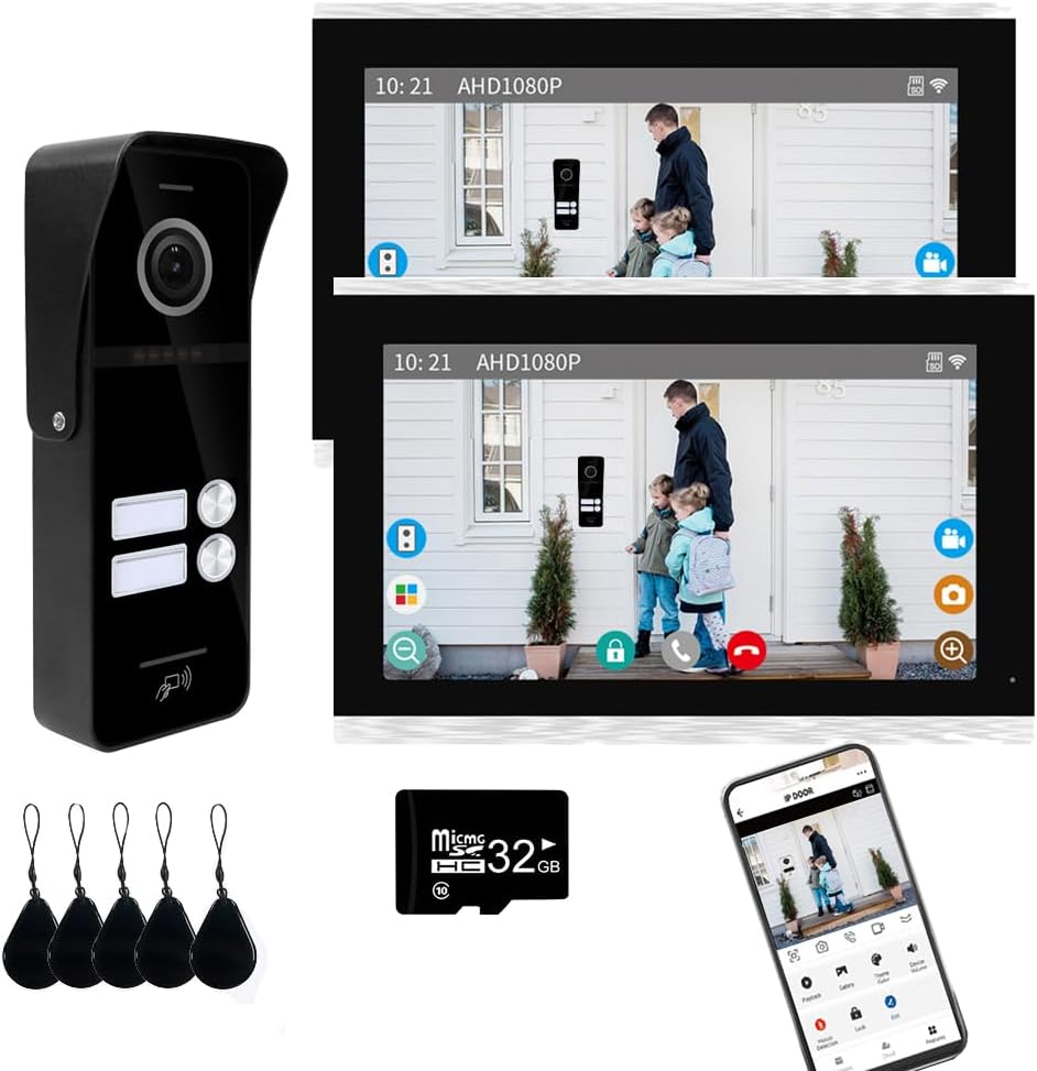 Wired Apartment Video Intercom...