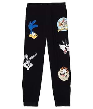 Amazon.com: CHASER Boy's Looney Toons Logo Pants (Big Kids