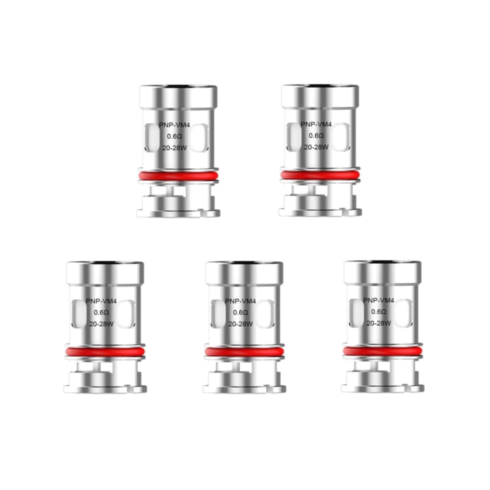for VooPoo PnP VM4 0.6 Ohm Coils Vinci X R Air Drag S X Mod Pod Pack of 5