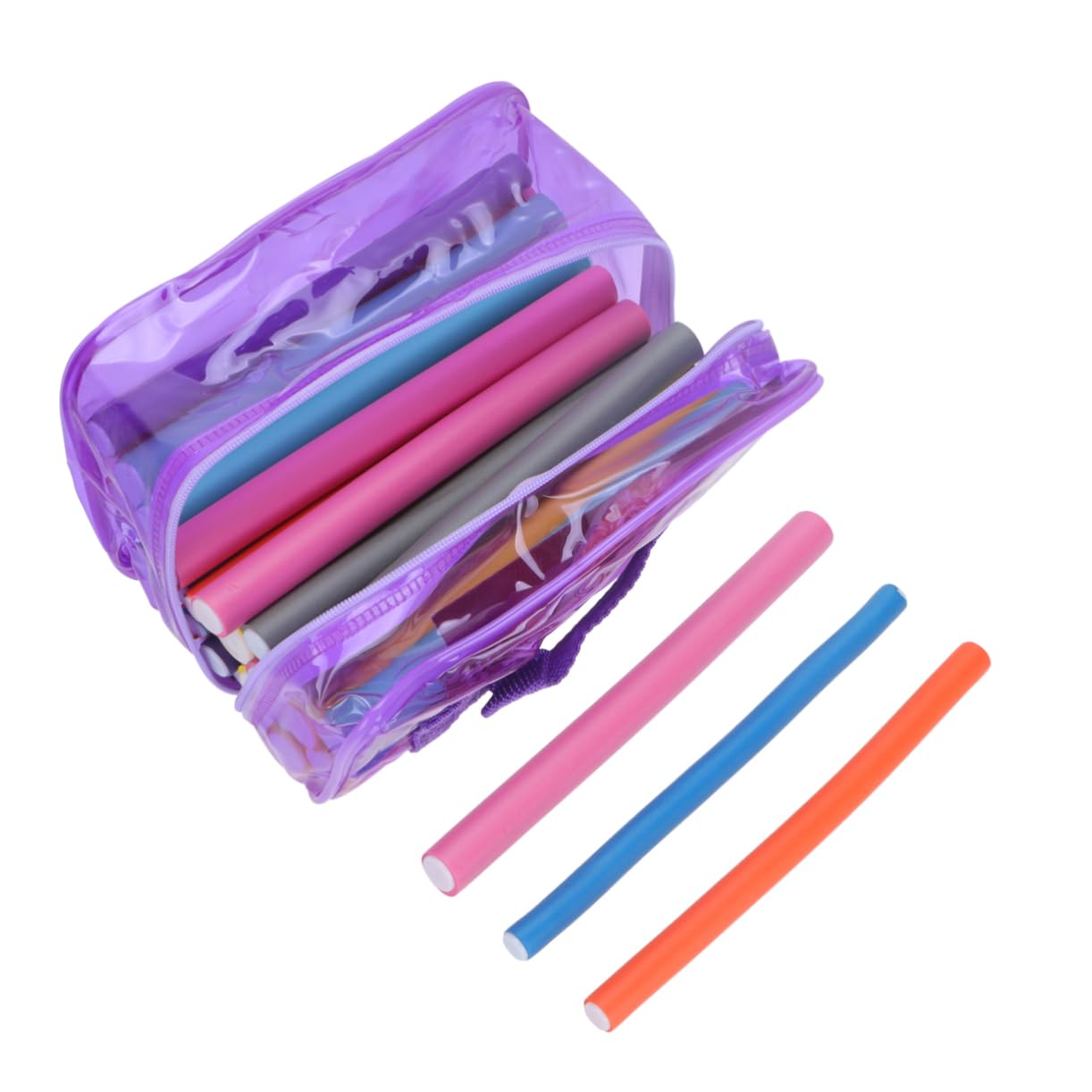 Healeved Lockenstab für Wellen Flexible Haarwickler Lockenwickler für Spirallocken Wiederverwendbares Material für Diy-haarstyling ohne Hitzeschäden