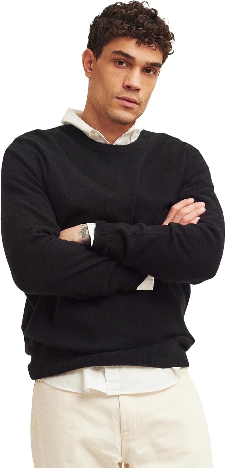 NAADAM Mens Naadam Soft Men's Crew Neck Sweater