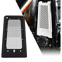 摩托车散热器油冷却器护罩适合 2018-2023 年哈雷戴维森软尾脂肪鲍勃传统经典突破街头鲍勃低骑手