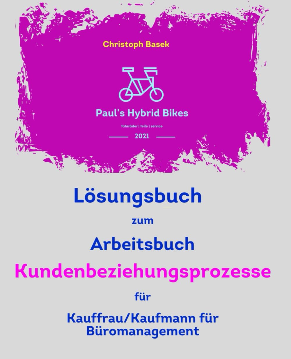 Lösungsbuch zum Arbeitsbuch Kundenbeziehungsprozesse für Kauffrau/Kaufmann für Büromanagement