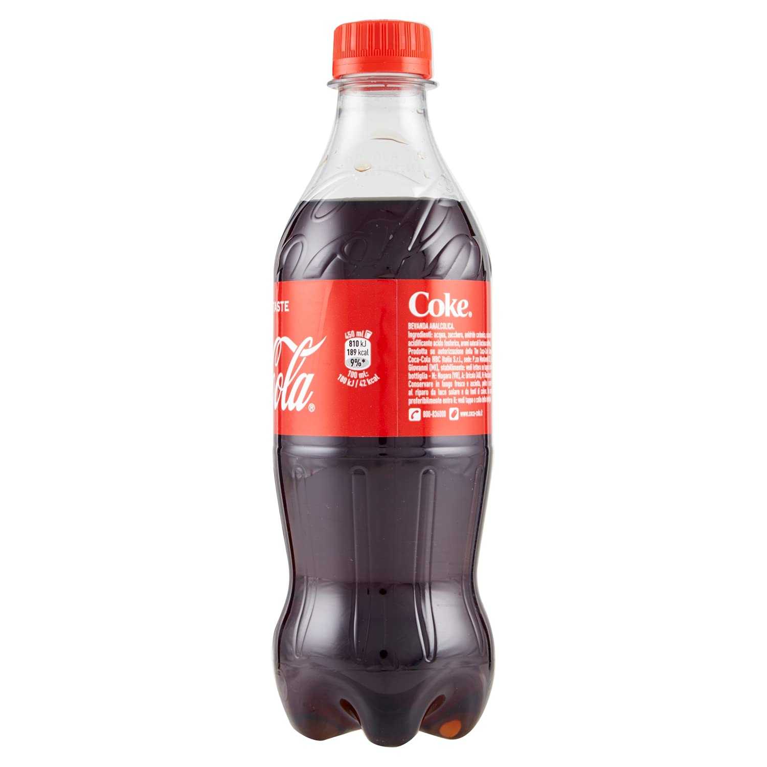24 Botellas Coca Cola Original Teclas 450 ml Bibibita Freizante Bebida Clásica