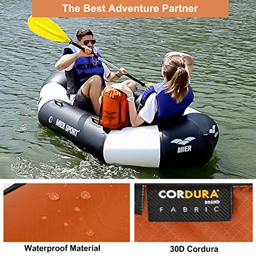 image for MIER Waterproof Compression Stuff Sack Ultralight Cordura Nylon Dry Ba