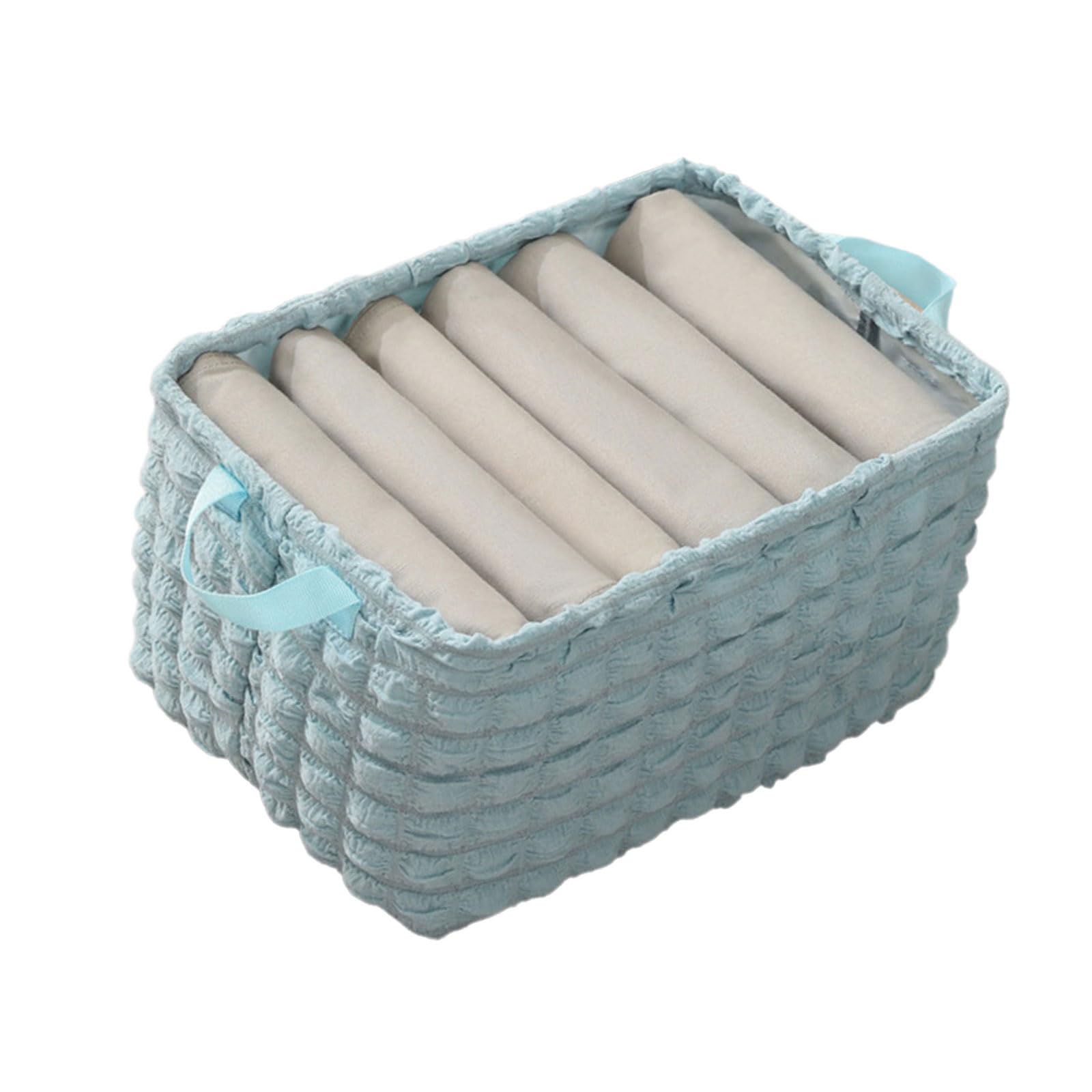 Xjdzineq Storage Solution Multiple Compartment Undergarment Holder Space Saving Wardrobes Panties Management Supplies Decorative Storage Box