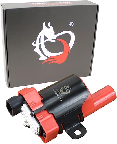 AIP Electronics Dragon Fire Performance Bobina de encendido en enchufe COP Pencil Pack compatible con Buick Cadillac Chevrolet GMC Hummer e Isuzu