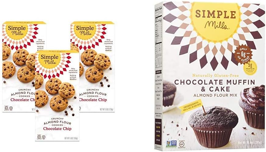 Almond Flour Cookies, Baking Mix and Snacks Bundle (3 Items)