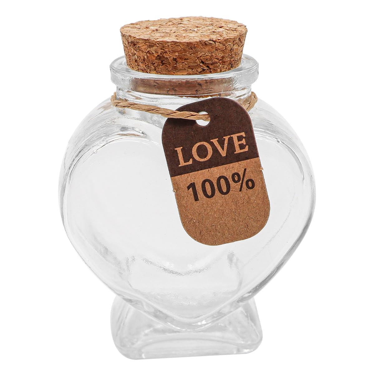 Tarro De Recuerdo De Luna De Miel con Forma De Corazón, Escrito a Mano, con Caja De Regalo: Un Regalo De Bodas para Recién Casados.