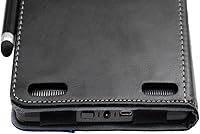 Vista 5 de Funda para Kindle d01200 con tapa para Kindle Touch (modelo antiguo de 2012), funda suave tipo folio para D01200 Kindle Touch ebook Reader Book case