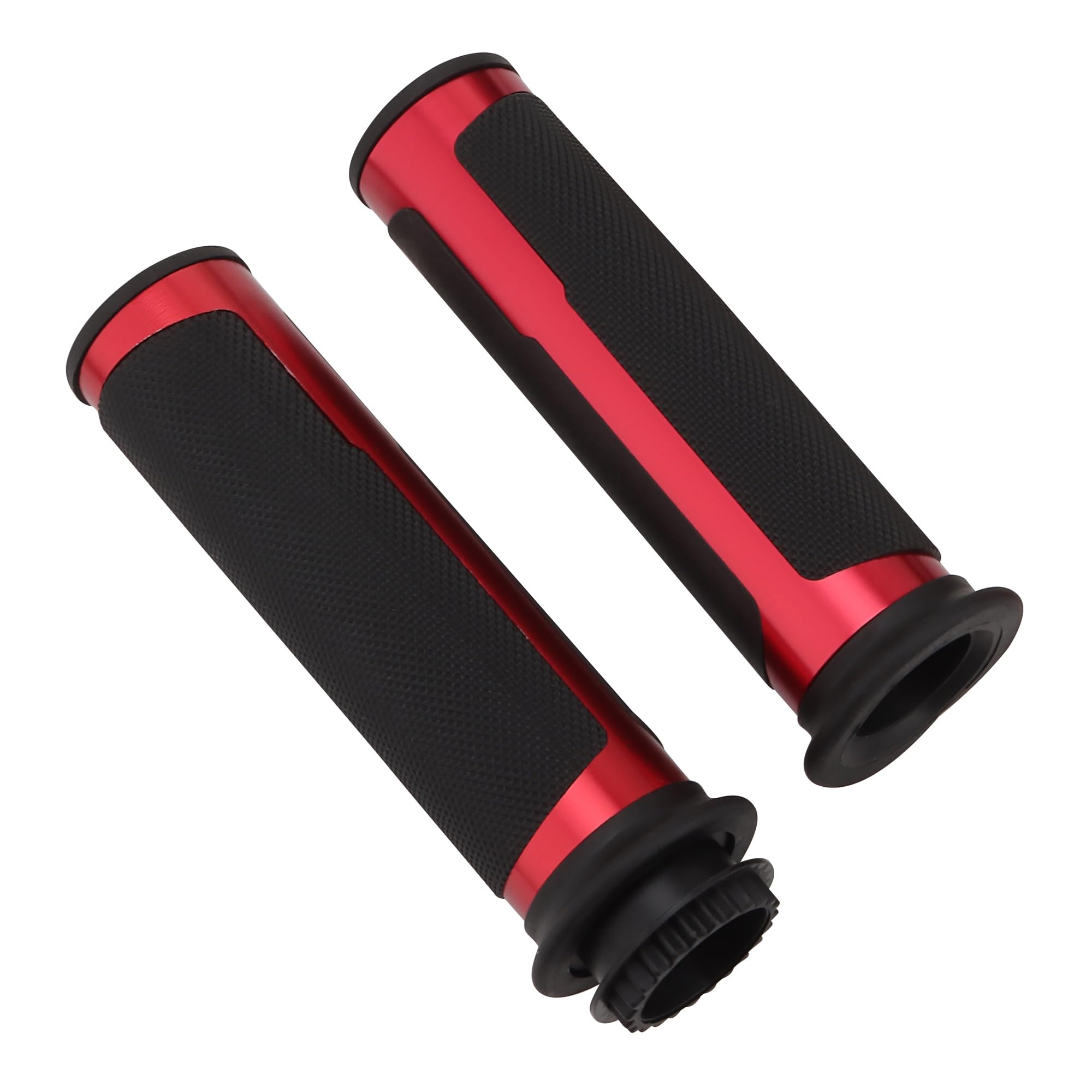 GOOFIT 22mm rouge universel frein embrayage levier guidon frein maître cylindre barre de poignée à main extrémités réservoir leviers de frein ensemble Remplacement pour Dirt Bike Scooters