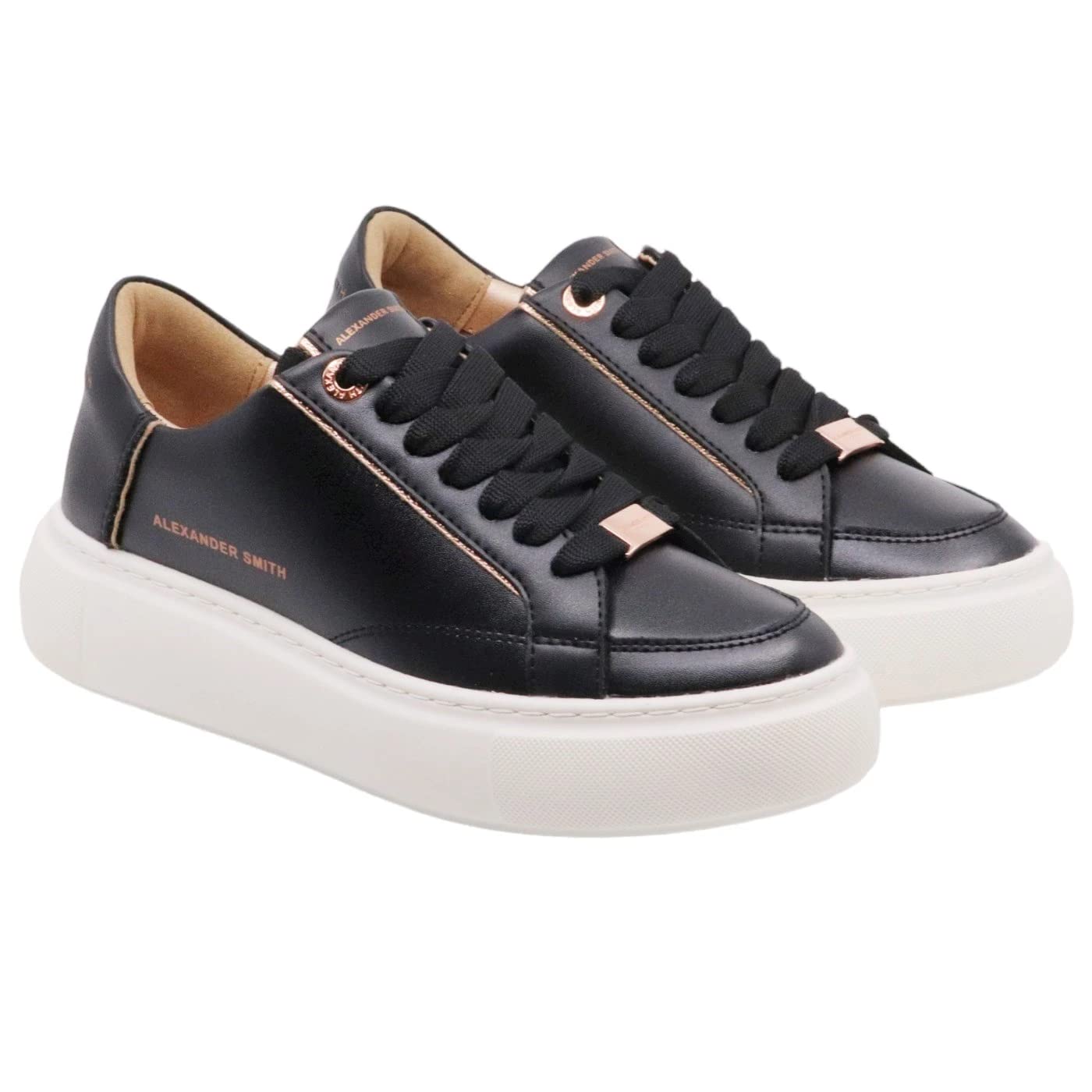 ALEXANDER SMITH Sneaker Donna Eco Greenwich GCD Nero Black, 36