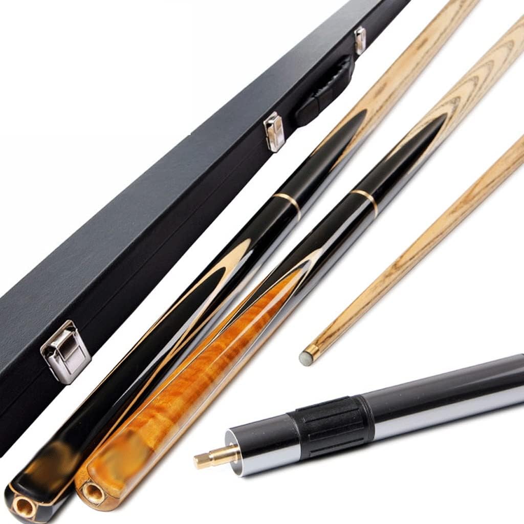 9.5mm 10mm Tip 3 4mm Tip Snooker Cue Tip Snooker Cue with Extended Handle with Club Knuckle Protector Grey Cue (A 10mm)