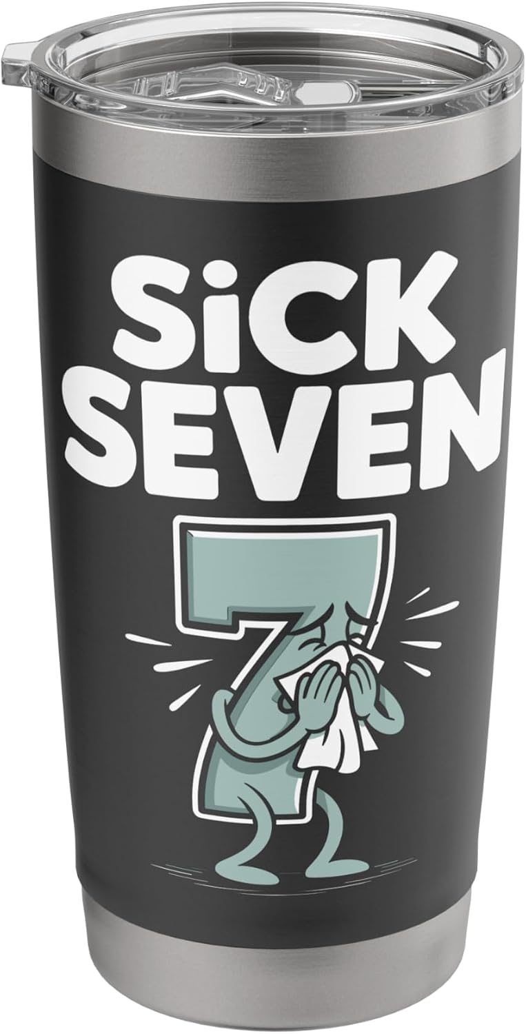 Funny Sick Seven 67 Halloween Costume for Trending Popular Stainless Steel Insulated Tumbler