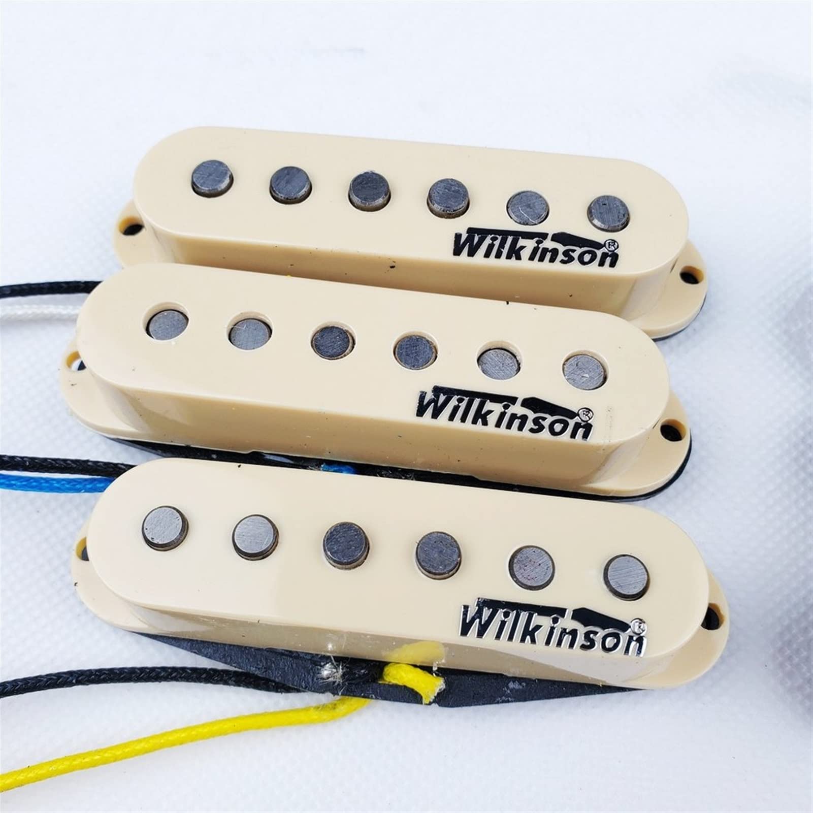 Humbucker Alnico Gegen Single -Coil -Gitarren -Pickups Schwarze E -Gitarren -Pickups Für St Gitarre (Color : Yellow)