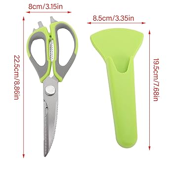 マルチキッチンハサミ 鋸歯状 刃*6 貝印 関孫六 鍛造 オールステンレスカーブキッチン鋏 日本製 KAI