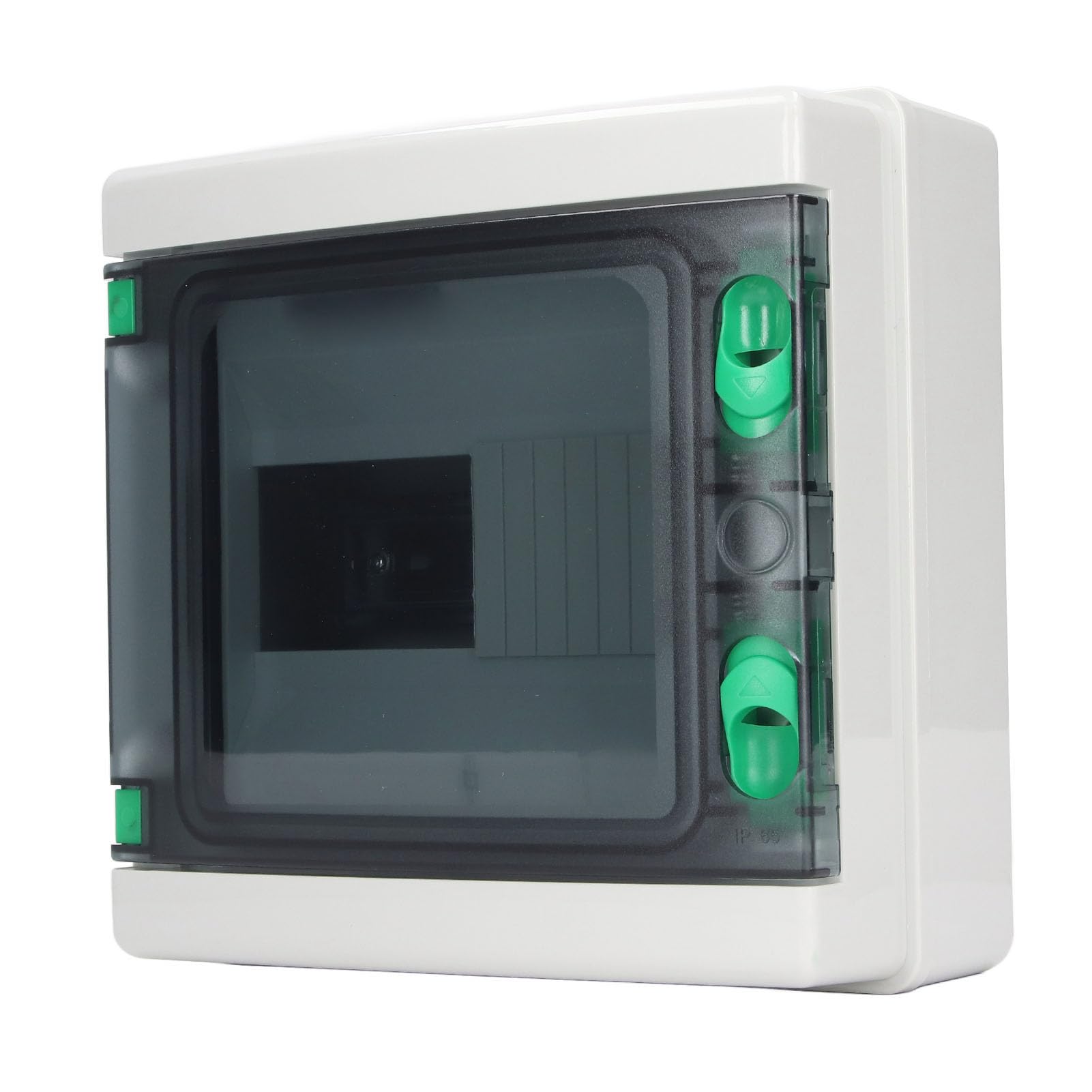 IP65 Wasserbeständiger 8-Wege-Verteiler-Anschlusskasten, Transparente Abdeckung, Schlagfestigkeit, Einfache Installation, für den Außen- und Innenbereich, mit Spezifikationen