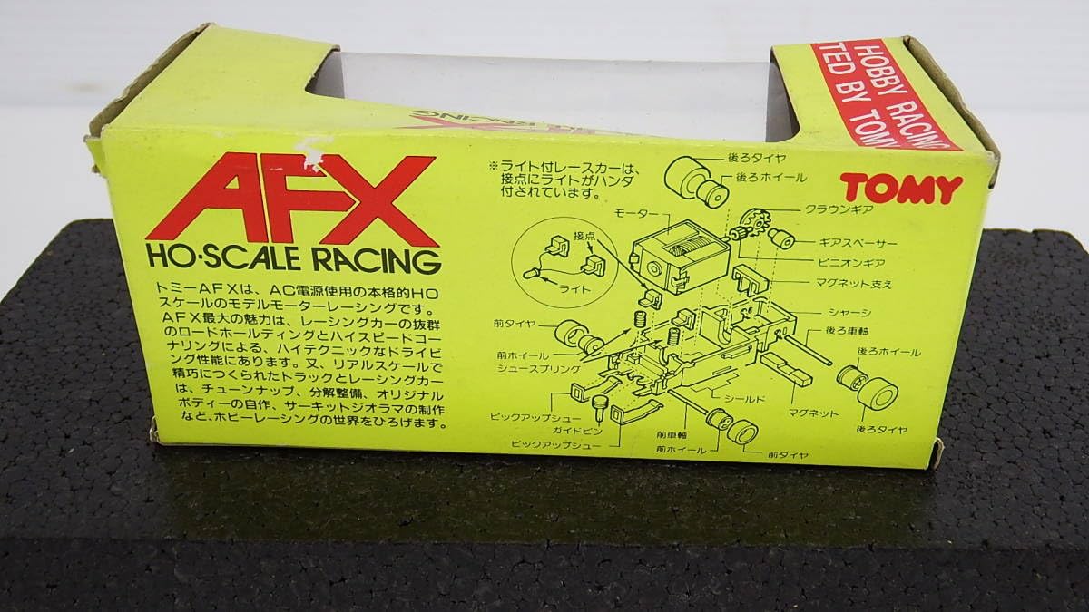 AFX HOスケール　スロットカー ウイリアムズホンダFW10 ① AFX HOスケール スロットカー ウイリアムズホンダFW10 ① AFX HO