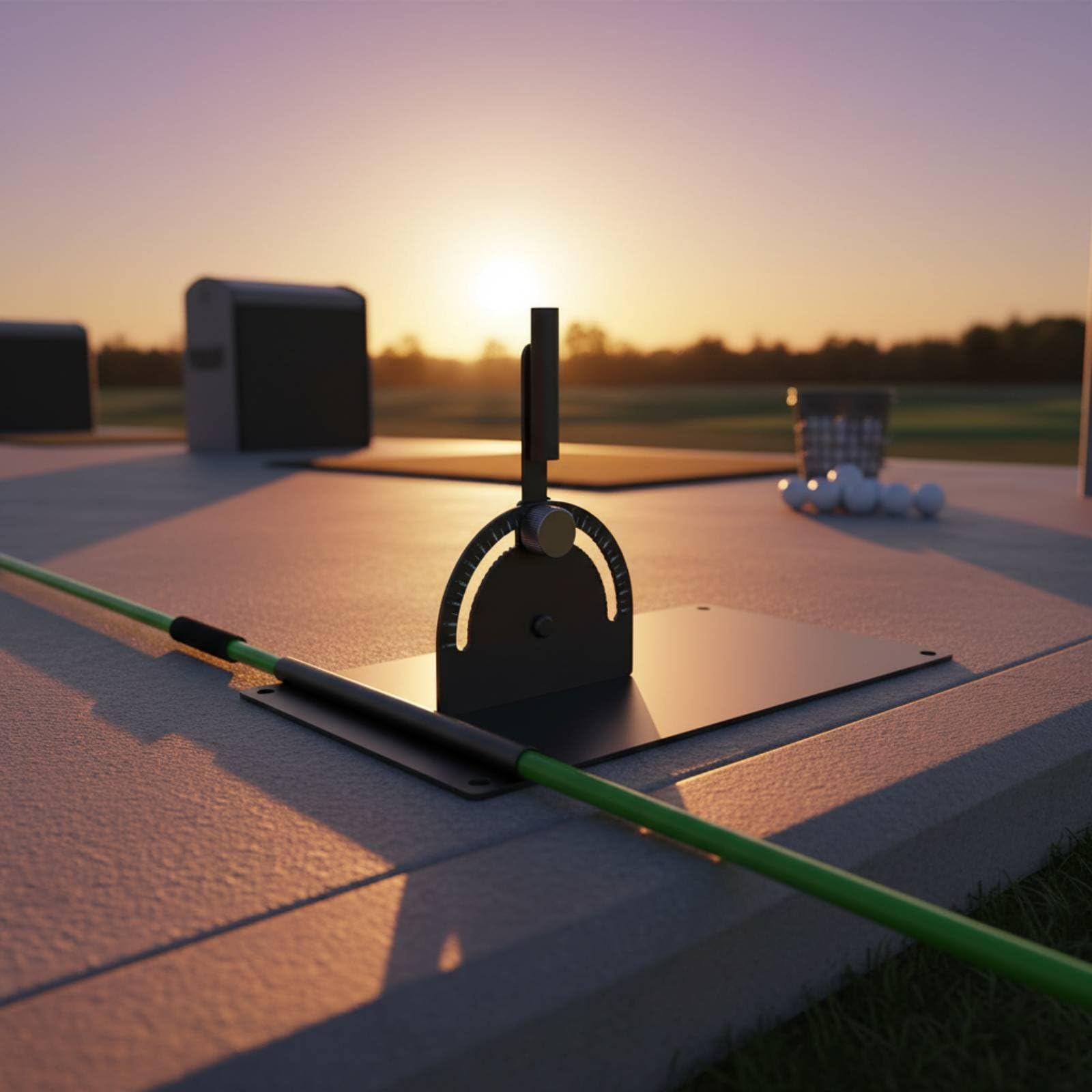 harayaa Dispositivo de Entrenamiento de Golf con Plano de Swing Regulable y Rotación Completa para Desarrollar Consistencia y Precisión para Golfistas en Interiores O Exteriores