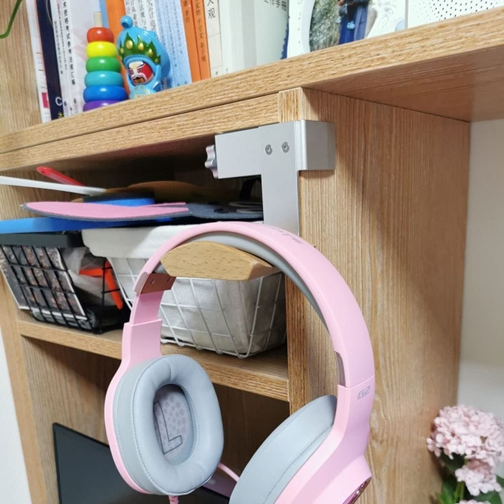soporte para auriculares, Soporte de madera for auriculares, colgador