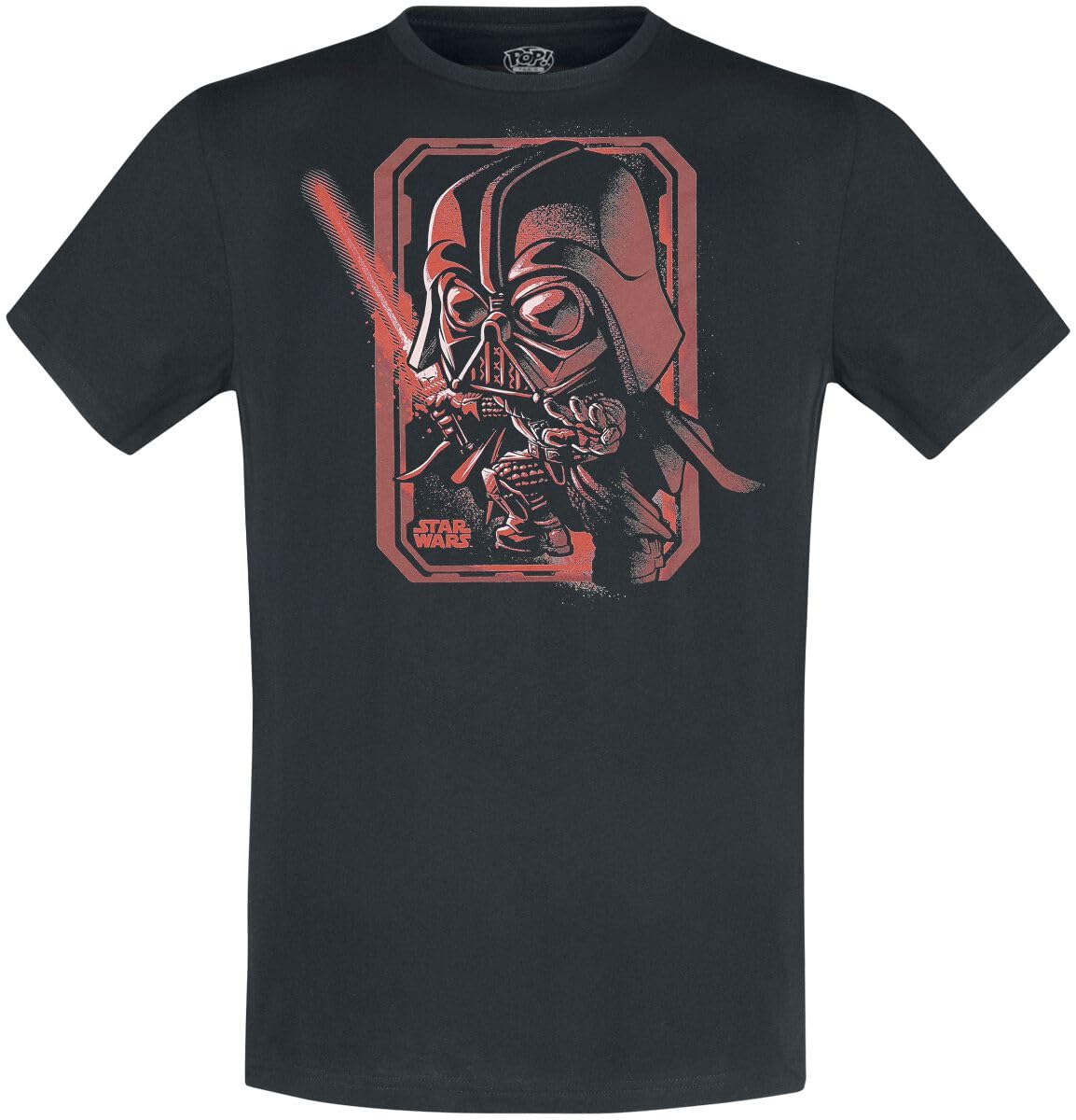 Pop Tee! Movies: Star Wars - Darth Vader Lightsaber (Small), Collectible Tee Unisex - 61622