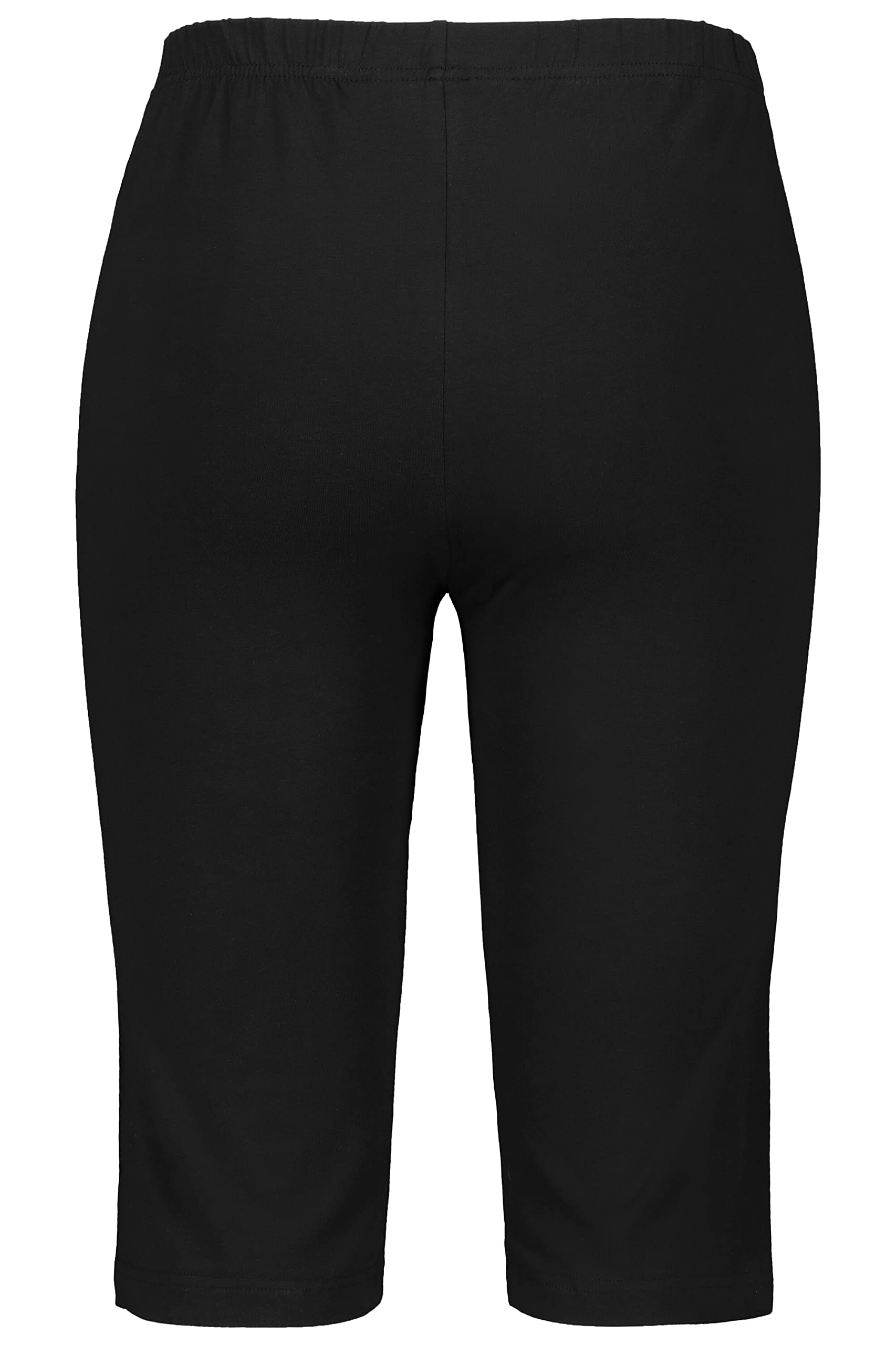 Ulla Popken Damen große Größen Übergrößen Plus Size Radler, Knielang, Elasthan 567565