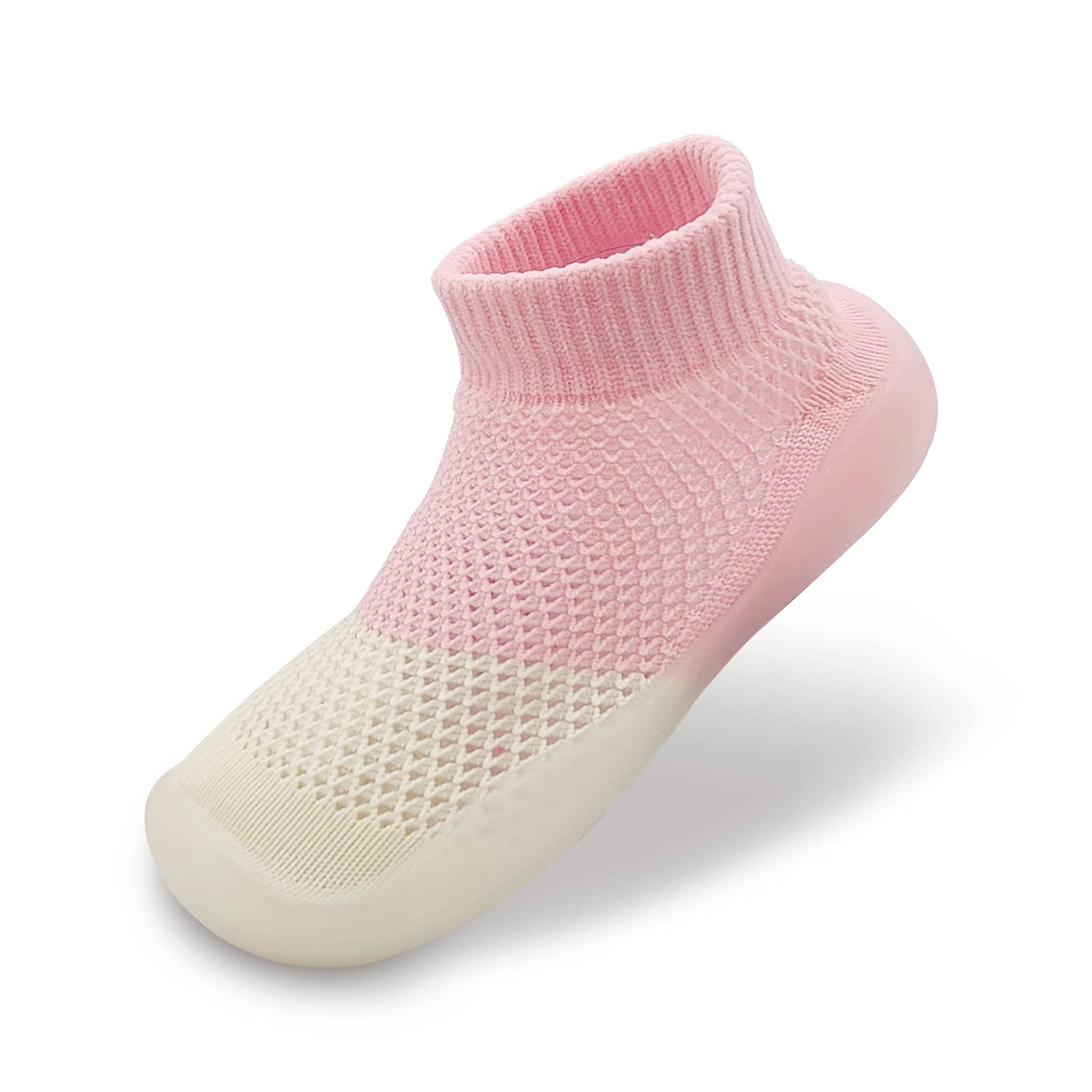 Solaud Breathable Toddler Shoes for Babies and Toddlers Unisex Baby Mesh Socks Shoes Toddler Non-slip Indoor Socks Shoes Slippers