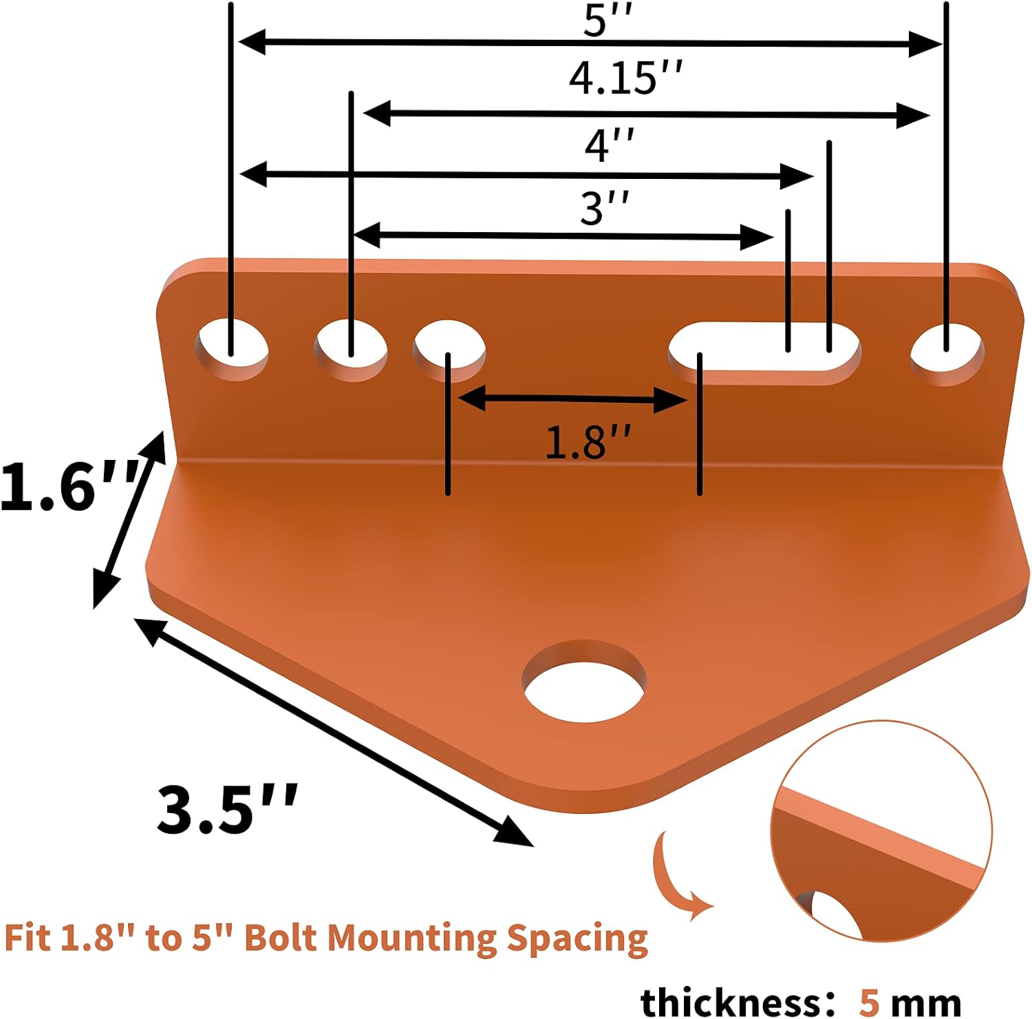review Universal Zero Turn Mower Trailer Hitch - 3/16'' Thick and Heavy Duty Steel Lawn Trailer Hitch Mount (3
