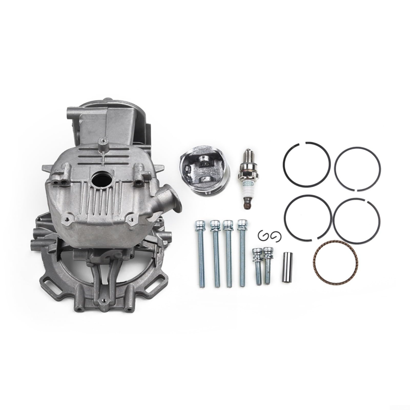 Cilindro de 39 mm para Kit de pistón para Motor Honda GX35 GX35NT, Piezas de Repuesto con Anillo de Sellado y Pernos para Mantenimiento de reparación de cortacésped