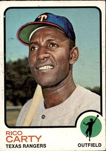 1973 Topps #435 Rico Carty Texas Rangers MLB Baseball Card EX Excellent