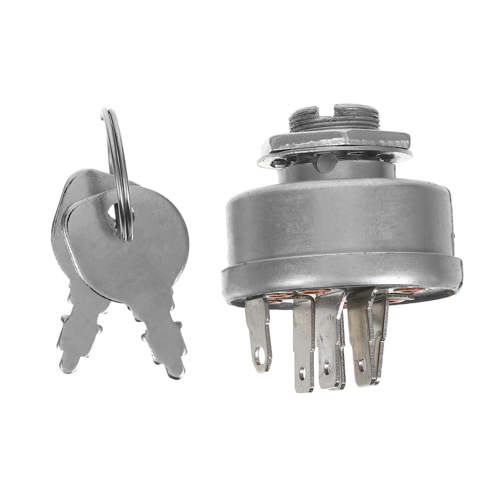 ifundom 5 Piezas Interruptor de Encendido para Cortacésped y Tractor Reemplazo Compatible con Interruptor de Duradero y Seguro para Cortacéspedes de Motor