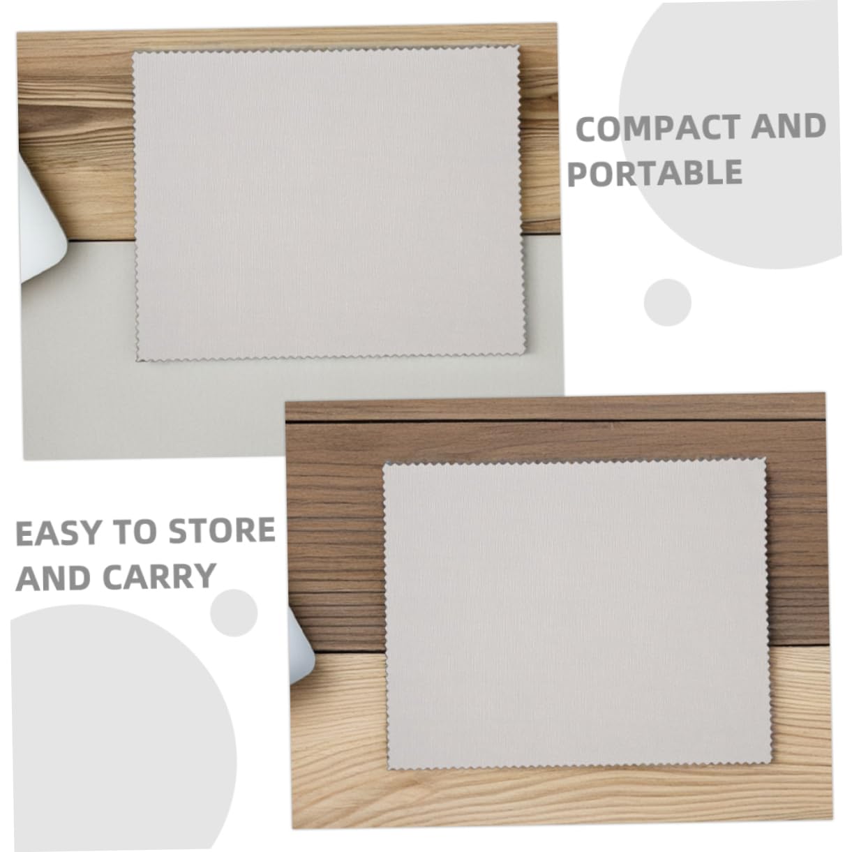 Gatuida 100piezas Paños de Limpieza de Microfibra para Gafas Lentes de Cámara Pantallas LCD Toallitas Reutilizables para Limpiar Teléfonos Tabletas Instrumentos Paños para Pantallas