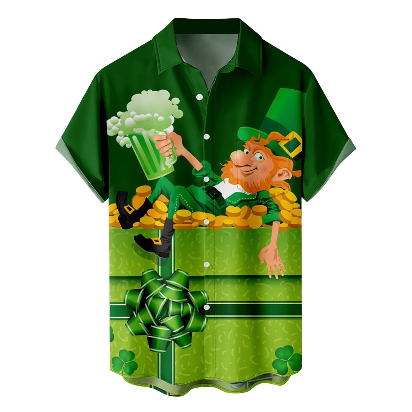 COOFANINShit Shirt Mens Mens Festival Shirt Bad Taste Shirts for Men Hawaiian Outfits for Women Mens Tie Dye Shirt Golf Sales Clearance