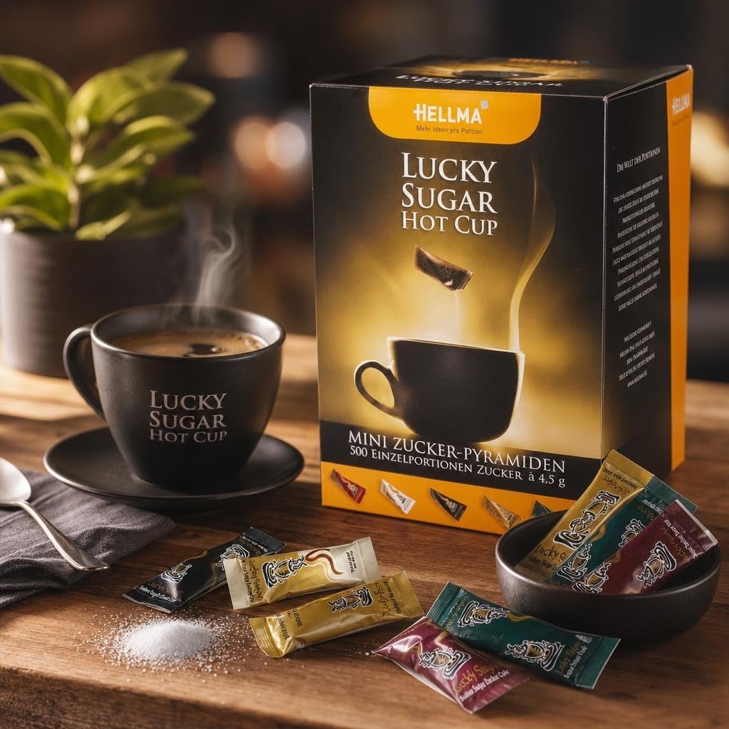 HELLMA 60115043 Sucker Lucky Hot Cup
