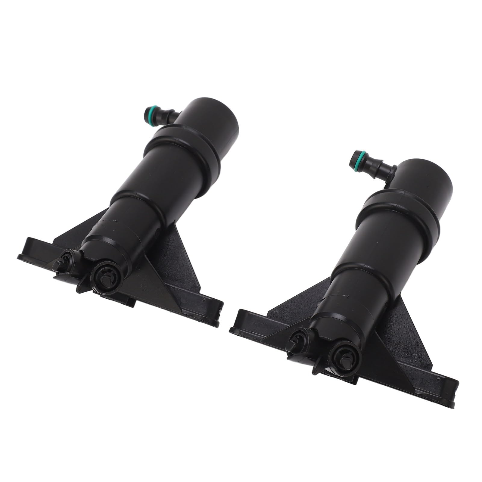 Boquilla de Lavado de Faros para Serie 525i E60, 61677038415 Puntos Muertos Limpios, 61677038416 Chorro Izquierdo Derecho, Reemplazo OE, Compatible con Serie 5 E60 2004-2010,
