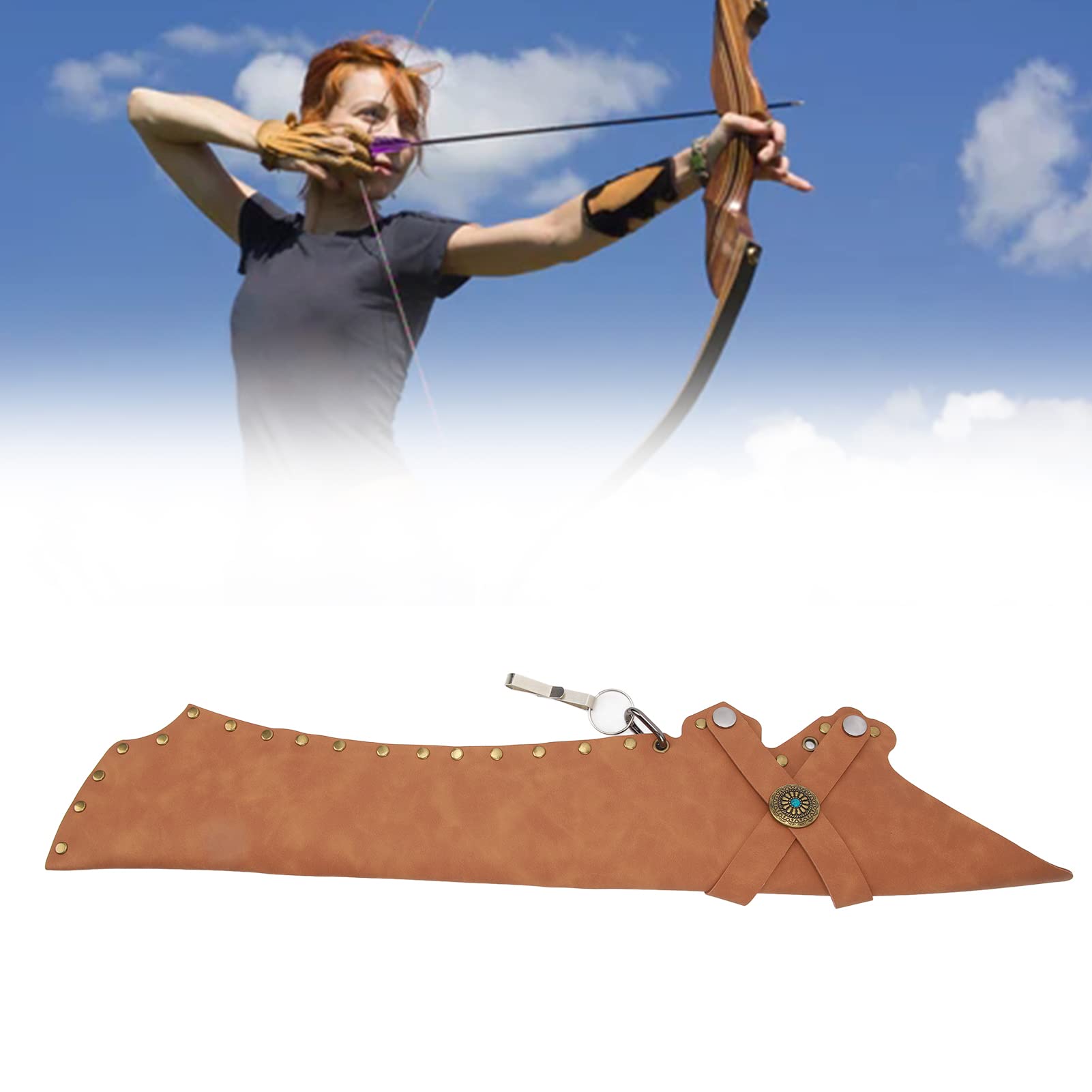 CARQUOIS CUIR MEDIEVAL - Armurerie du bocage - armurerie en Vendée