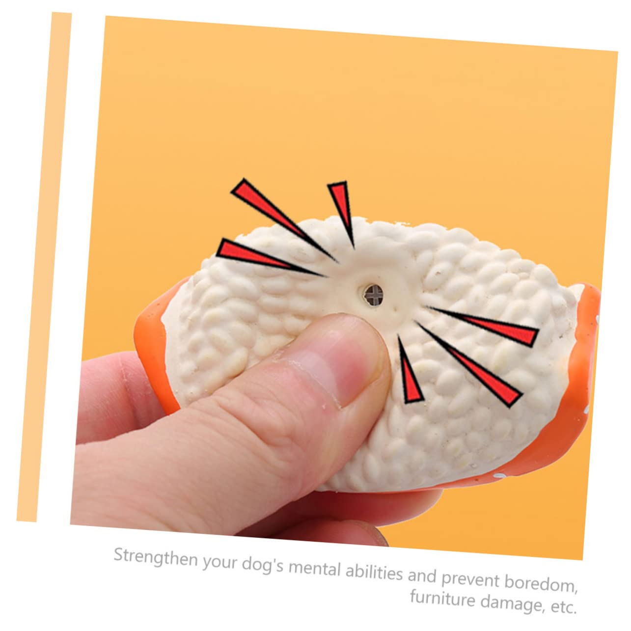 INOOMP 9piezas Juguete para Forma De Sushi De Molar y Limpieza Juguete Resistente y Prevención De Aburrimiento