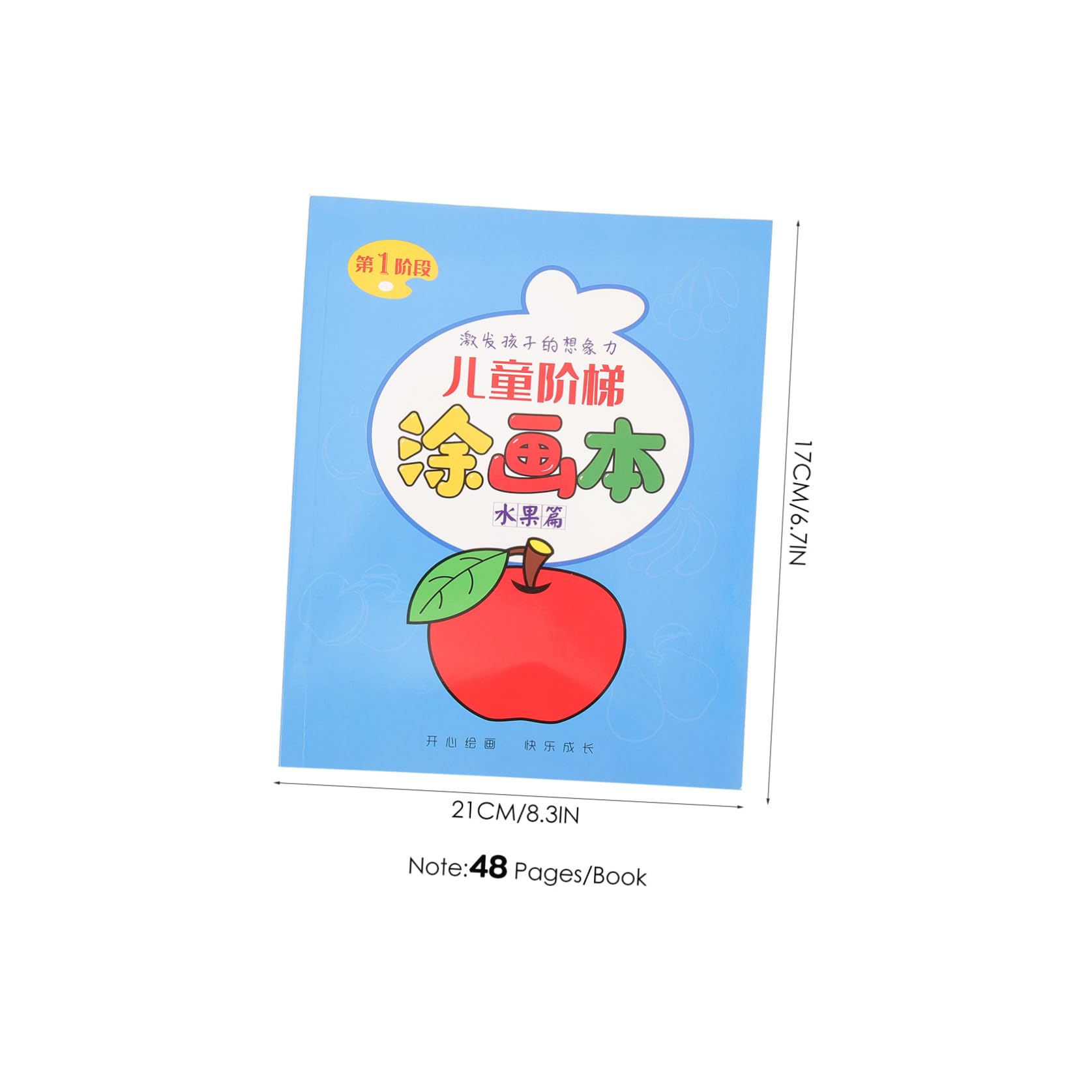 OSALADI Libro Da Colorare Per Ragazzo Ragazza Piccoli Pastelli Cera Inclusi Album Da Colorare Motivi Di Cartoni Animati Vuoti Per Stimolare Immaginazione Dei Ragazzo Ragazza