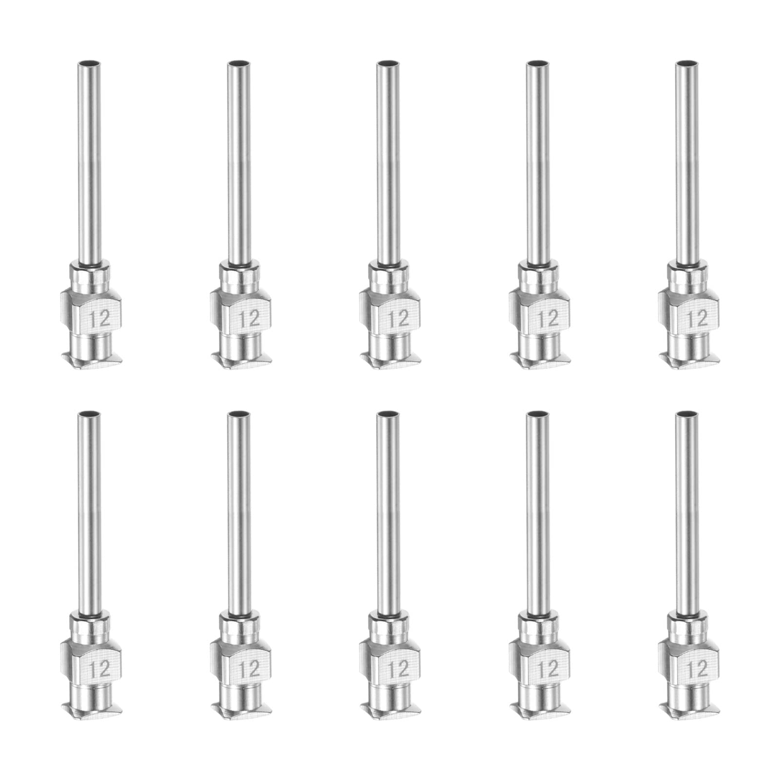 HARFINGTON 10pcs 20Gauge Stainless Steel Dispensing Needles, 1" All Metal Glue Needle Tube Blunt Tips Luer Lock for Thick Liquids, Ink, Glue, Lab Use — Amazon image 19