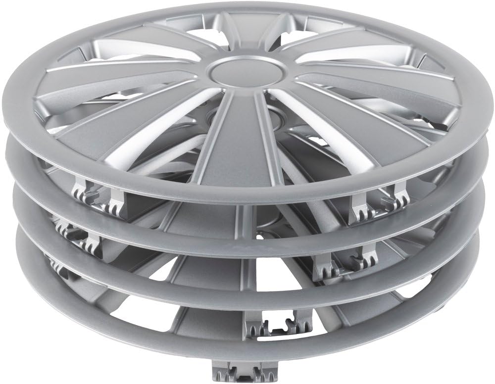 Start Set copricerchi auto grigio imola 15'' 4 pezzi in ABS